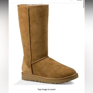 Tall classic chestnut Uggs